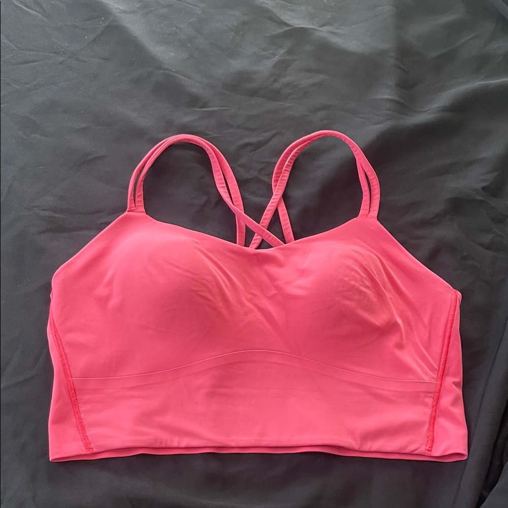 Lululemon Pink ‘Like A Cloud’ Longline Bra